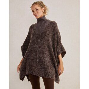 NEW Haven Well Within Merino Wool Boucle Poncho Size S / M